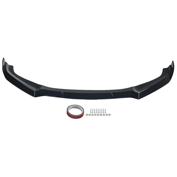 Front Bumper Lip Splitter, Aerodynamisk Design, Nem Installation,som vist