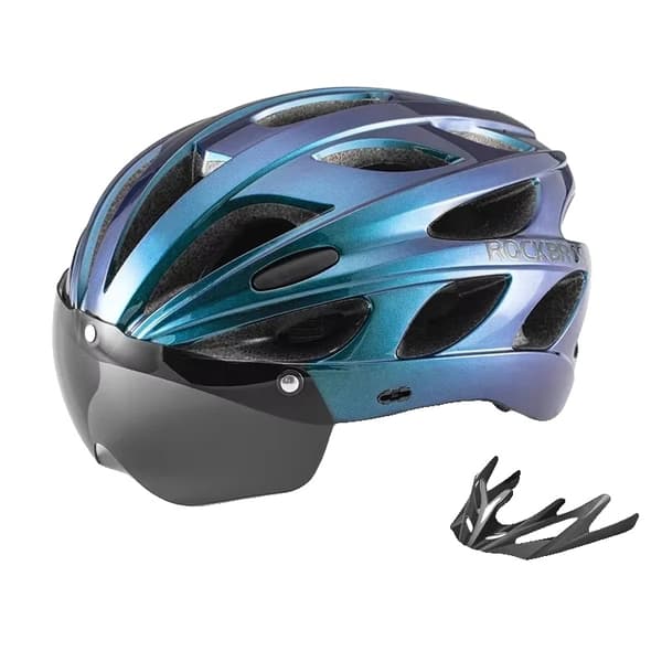 Cykelhjälm, Avtagbar Lins, Lättviktsdesign, TT-16-CP
