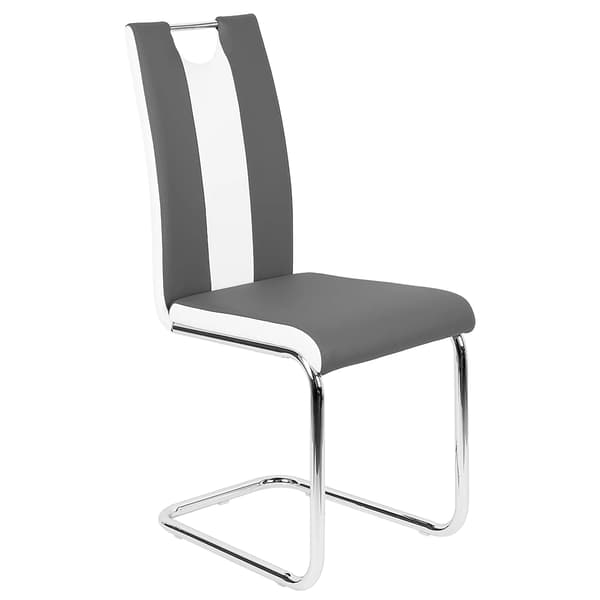 Matstol, Minimalistisk Design, Bekväm Sittplats,Grå vit