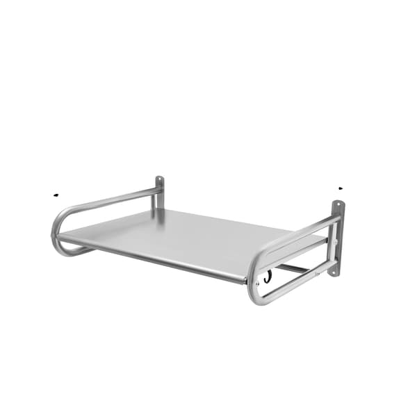 Mikrovågsställ, Platsbesparande, Väggmonterad,Silver