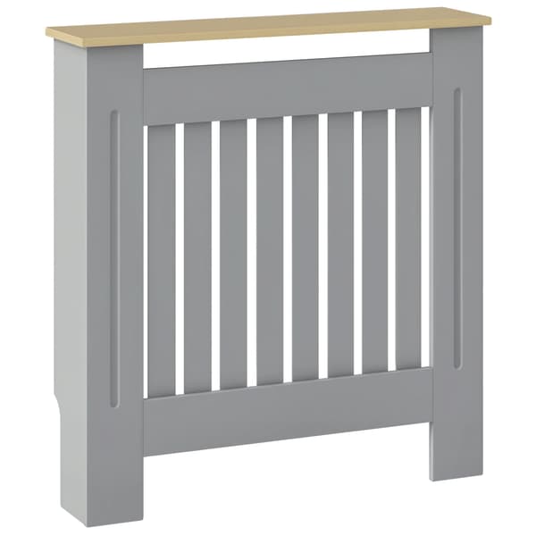 Radiatoröverdrag, Elegant Design, Mångsidig Användning, Grå, 78X19X83 cm