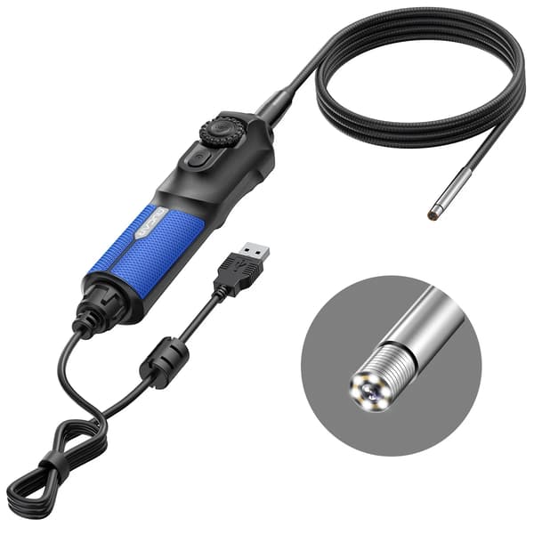 Video Scope, Højopløsningsbilleder, Integreret LED-lys,MUCAR E021