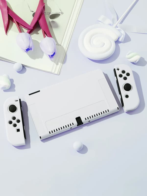 Beskyttelsessag, Kompatibel med Switch, Dockingvenlig,HVID, Bundle 3