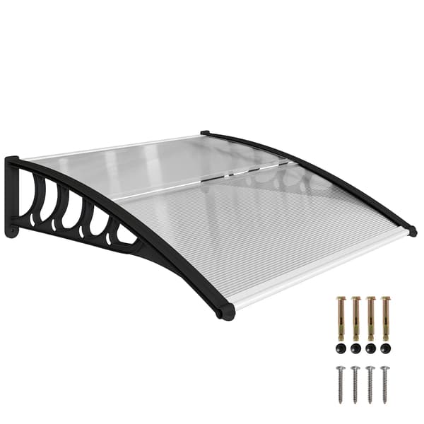 Markis, Väderbeständig, Transparent Design,armégrön
