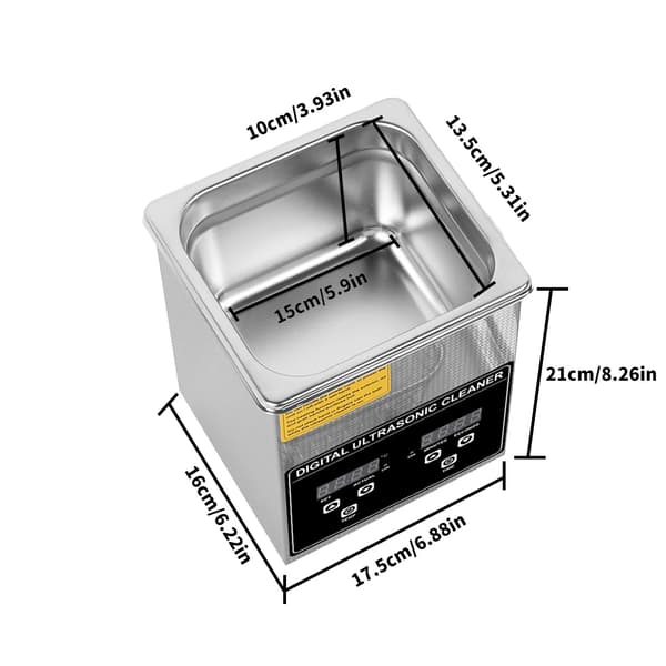 Ultralydsrenser, 2L kapacitet, digitalt kontrolpanel,2L, EU