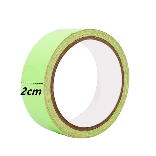 Luminös Tejp, Glöder i Mörker, Självhäftande,bredd -- 2cm-a, längd -- 5M-a