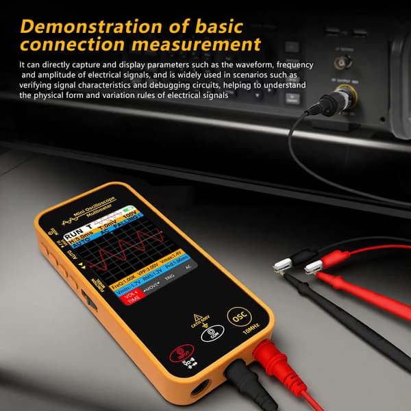 Digital multimeter, högprecisionsprovning, bärbar oscilloskop,OS1