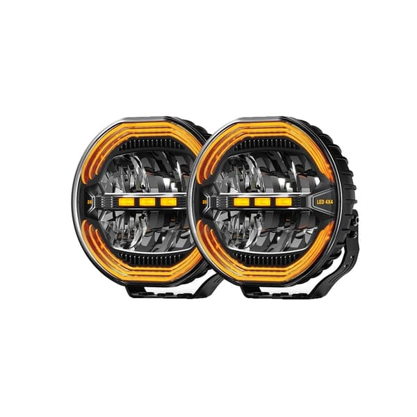 LED Arbejdslampe, Vandtæt, Alsidig Anvendelse,2PC 9inch Lys