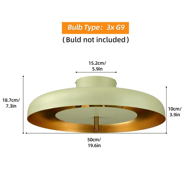 Loftlampe, Moderne Design, Indendørs Alsidighed,lys grøn