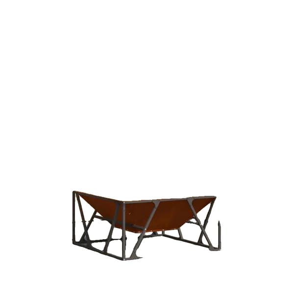 Bålsted, Stål Konstruktion, Bærbart Design,Marron