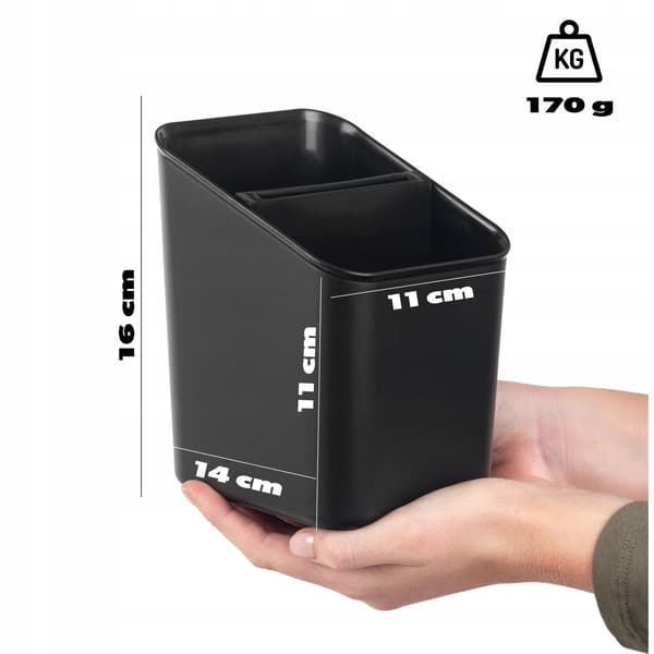 Bestikorganisator, Dobbeltkammerdesign, Nem vedligeholdelse,GRÅ