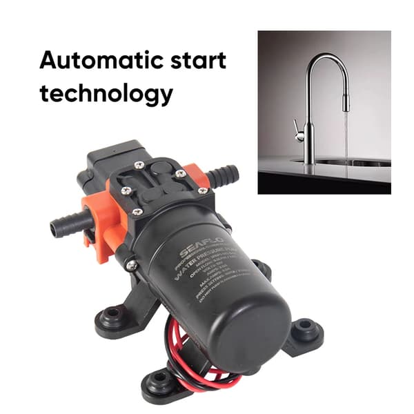 Marin Vattenpump, 40 PSI Tryck, 12V DC Drift,12V