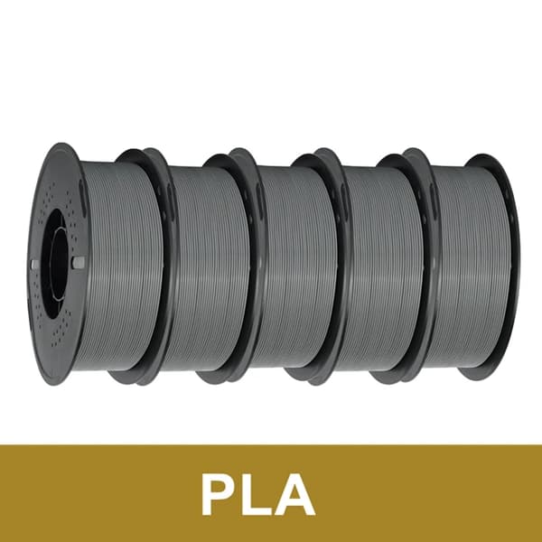 3D-printer filament, høj hastighed, assorterede farver,PLA Grå 5kg
