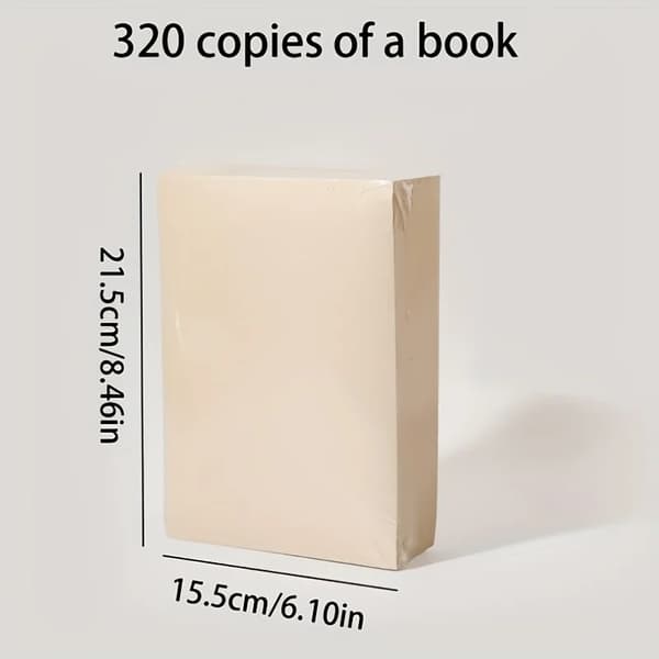 M multipurpose papir, standard A4 størrelse, glat tekstur,320 Hvid