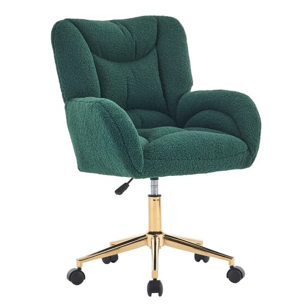 Kontorstol, Ergonomisk Design, Justerbar Højde,Grøn