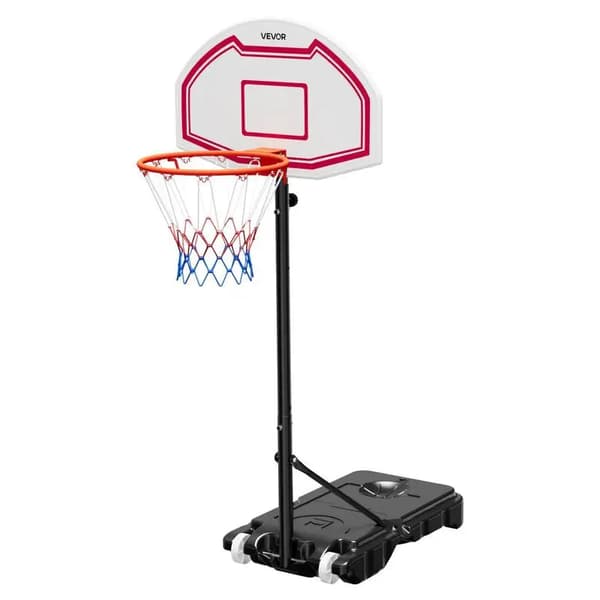 Basketballkurv, Justerbar Højde, Bærbart Design,Type1