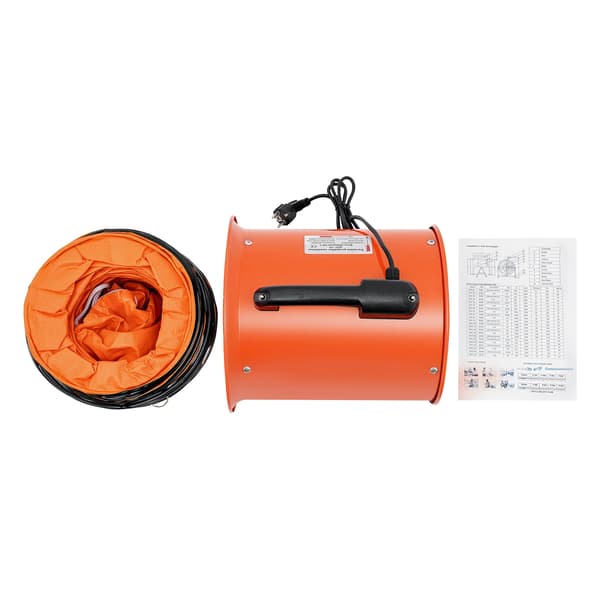 Utsugningsfläkt, Hög Luftflöde, Hållbar Konstruktion,Orange