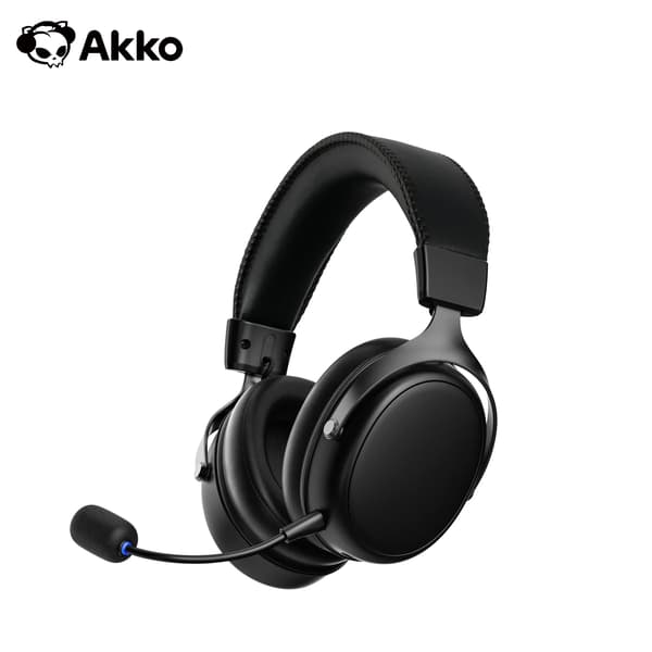 Gaming headset, virtuel surround sound, quad-mode tilslutning,Sort