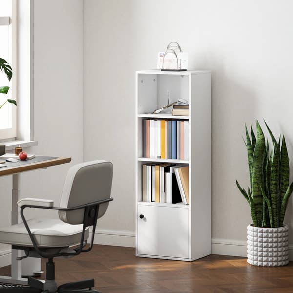 Bogreol, Moderne Design, Åbne Hylder,HVID