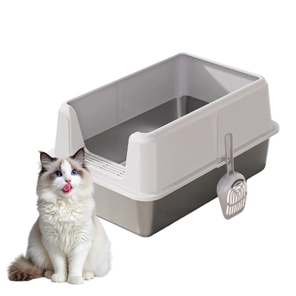 Kattlåda, Non-Stick Yta, Stänksäker Design,gy