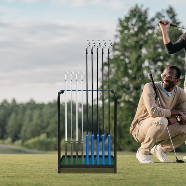 Golfkluborganisator, Plads til 9 Kuber, Elegant Design,grøn