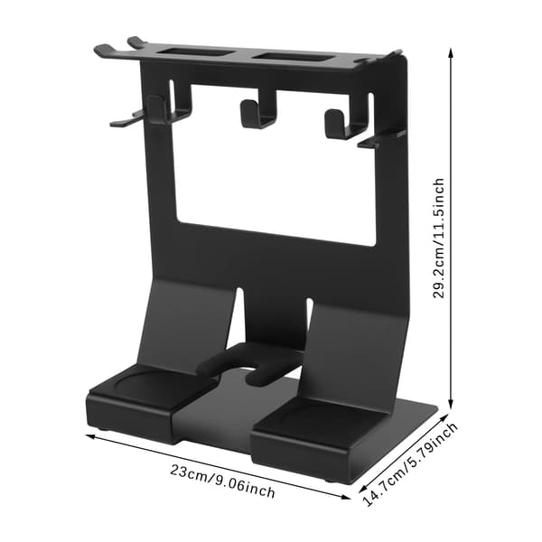 Kaffepulverholder, Tamping Station, Moderne Design,sort