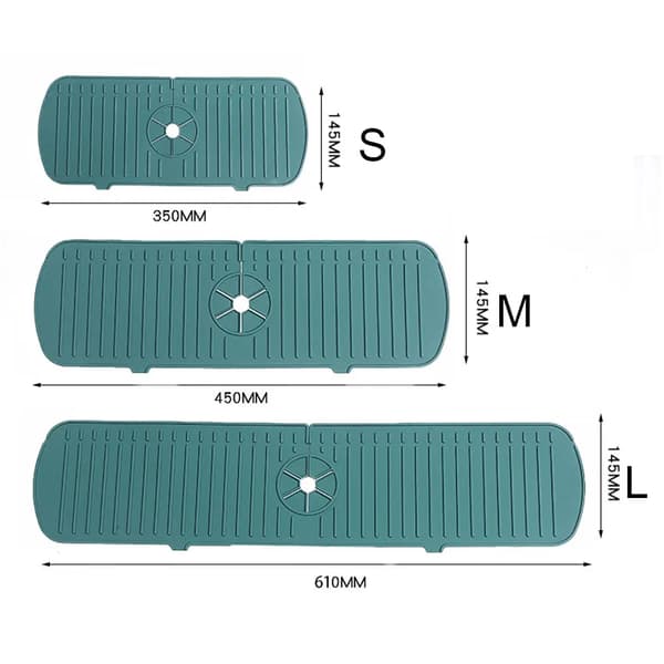 Dræningspude, Sprøjtetæt, Varmeisolering,1PC Grøn-a, M-b