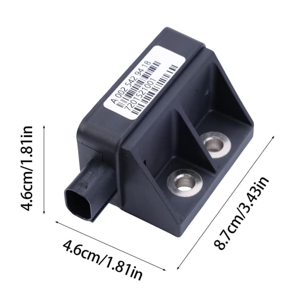 Vinkel Sensor, ABS Plast, Direkte Erstatning,sort