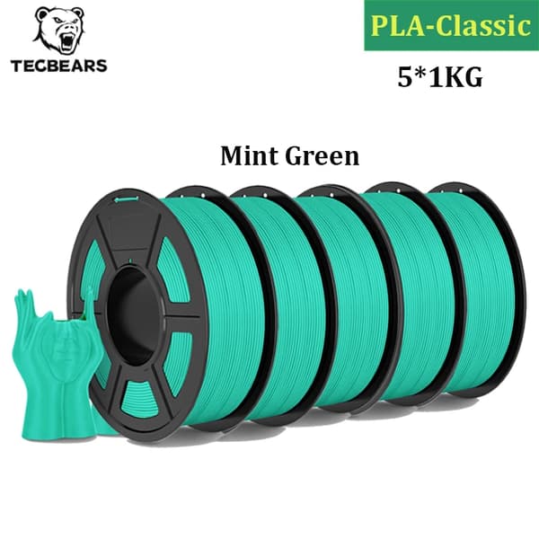 3D-printer filament, mat finish, høj hastighed,PLA Classic 5MG