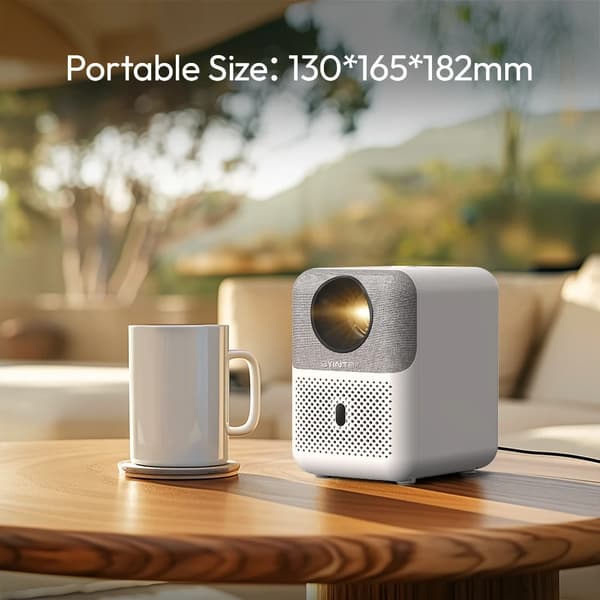 Projektor, 4K-stöd, Trådlös anslutning,U4
