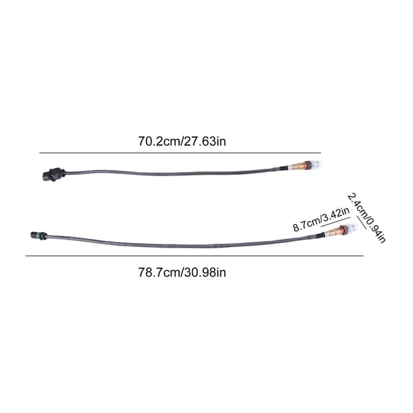 Oxygen Sensor, Holdbart Materiale, Nem Installation,2PCS