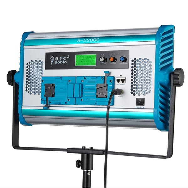 Video Lys, RGB Farvekontrol, Blød Stråle Udsendelse,A-2200C Lys