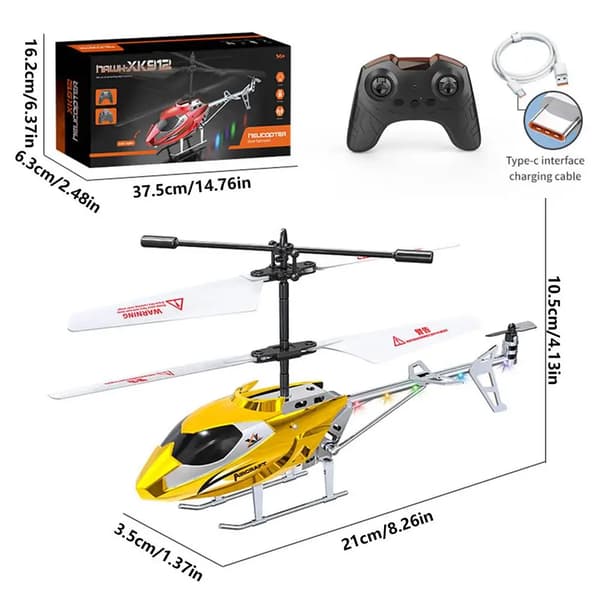 Helikopter, Enkel Kontroll, Stabil Flygning, Guld