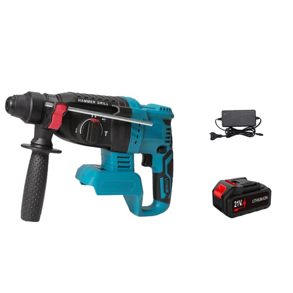 Elektrisk Hammare, Multifunktionell Prestanda, Lättviktsdesign,1X Batteri Set