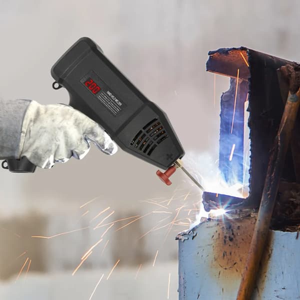 Håndholdt svejser, 3000W effekt, holdbar konstruktion,Sort