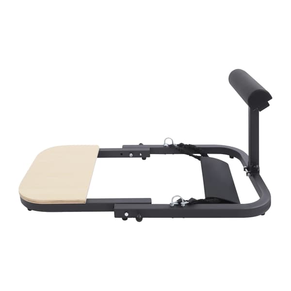 Hip Thrust Maskine, Holdbar Konstruktion, Justerbar Modstand,sort