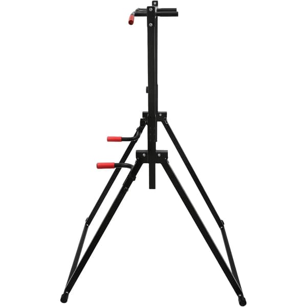 Pull-Up Bar, Justerbar Höjd, Hållbar Stål Konstruktion,svart
