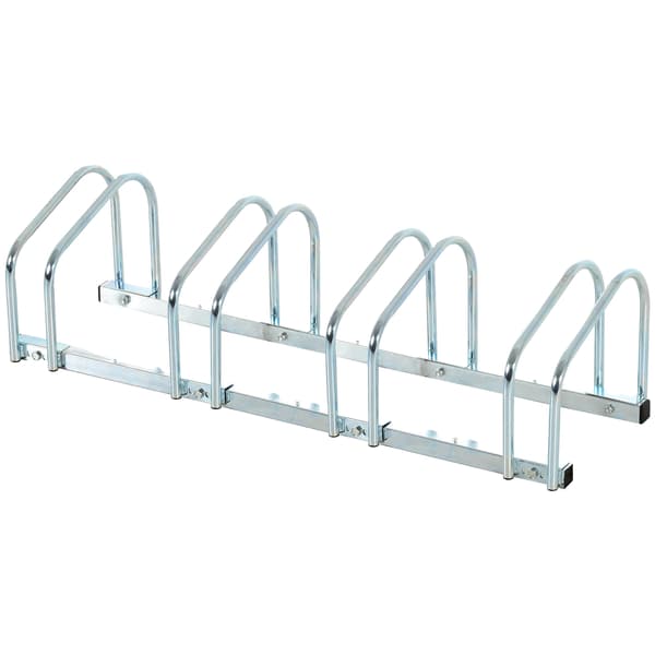 Cyklar, Stålkonstruktion, Stöder 4 Cyklar, Silver