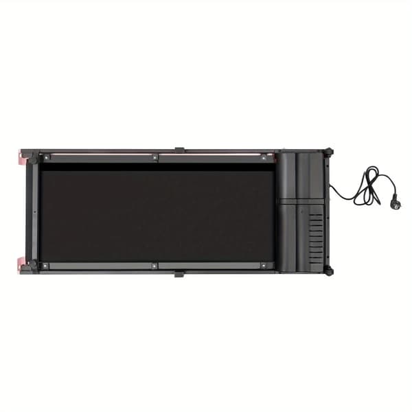 Elektrisk Löpband, Fällbar Design, LED-display,Rosa