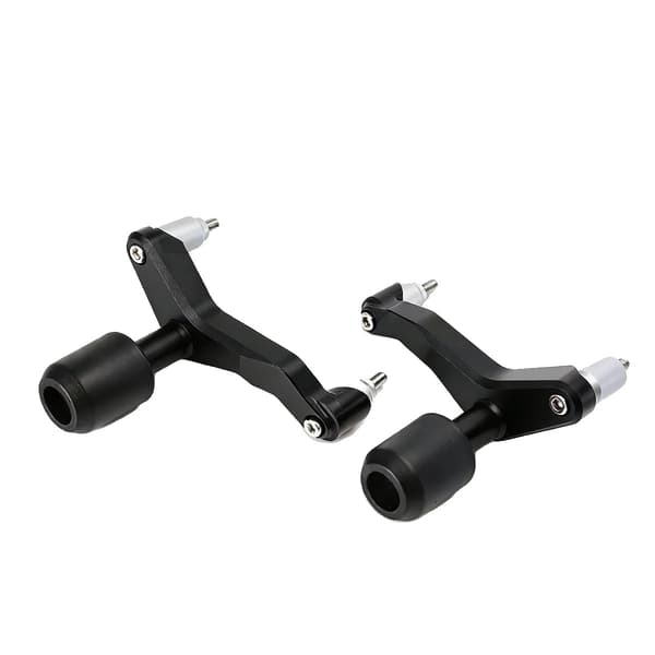 Motorcykelramme slider, Letvægtsbeskyttelse, Nem installation,sort