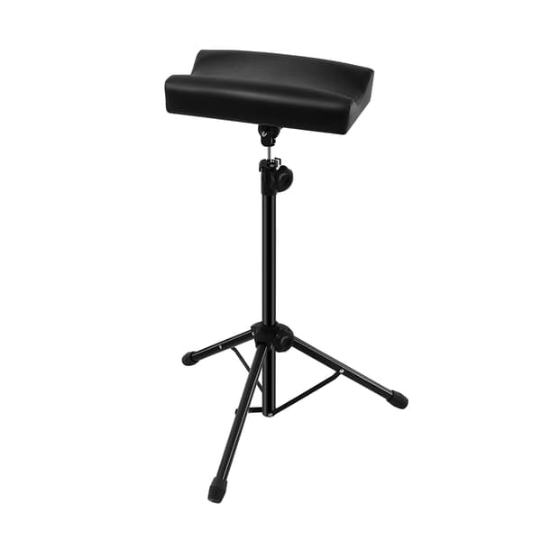 Tatuering Armstöd, Justerbar Höjd, Stabil Design, Svart