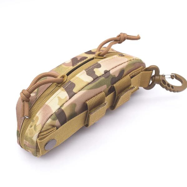 Glasögonfodral, Hållbar Polyester, Kompakt Design,CP Camo