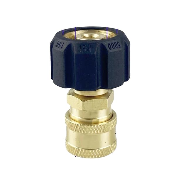Högtryckstvättanslutning, 1/4" Snabbkoppling, Bajonettadapter,H