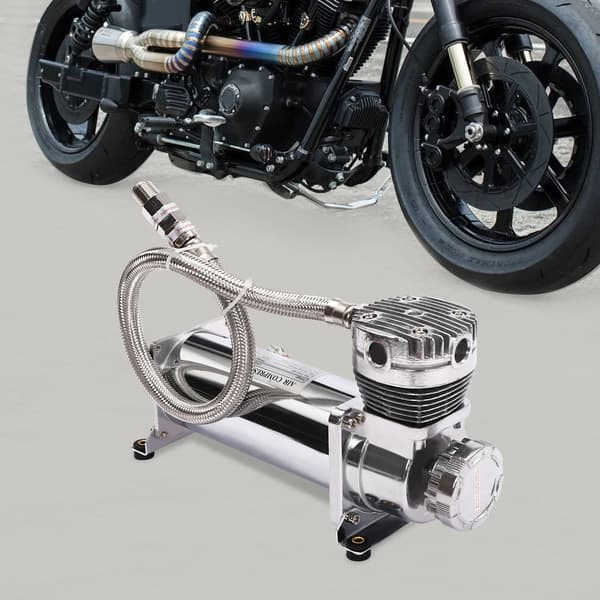Luftkompressor Kit, 12V DC, 200 PSI, Bærbar Design, Overophedningsbeskyttelse, Lydniveau 72 dB