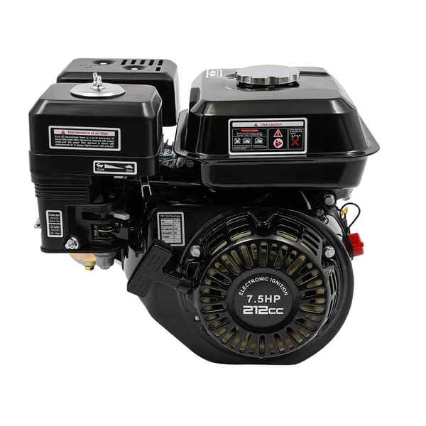 Benzinmotor, 7,5HK, 3600RPM,sort