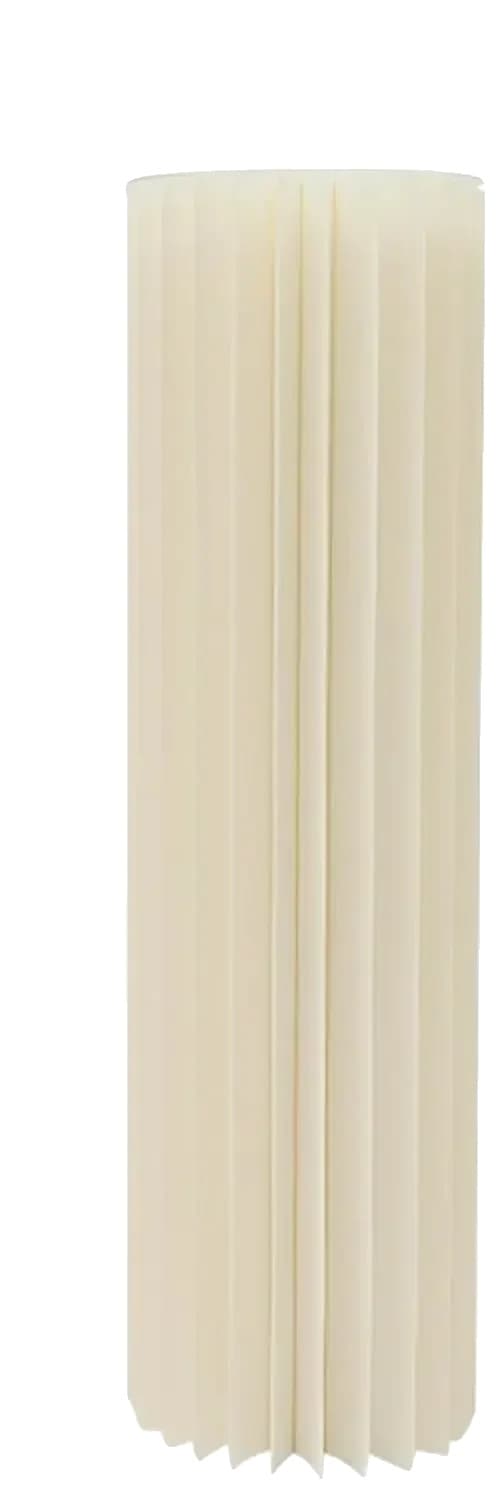 Cylindrisk Blomvas, Paket med 2, Elegant Evenemangsdekoration,VIT