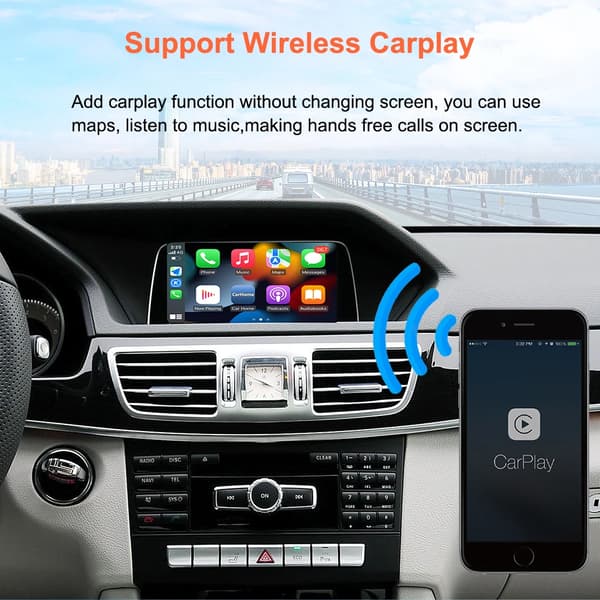 CarPlay / Android-moduuli, langaton yhteys, helppo asennus,NTG 4.5 Becker