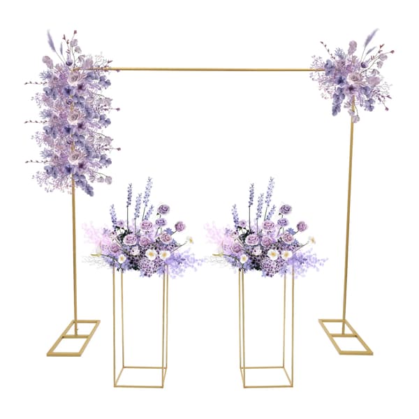 Bryllupsbue, Multifunktionel Displaystand, Robust Støtte,Guld, M