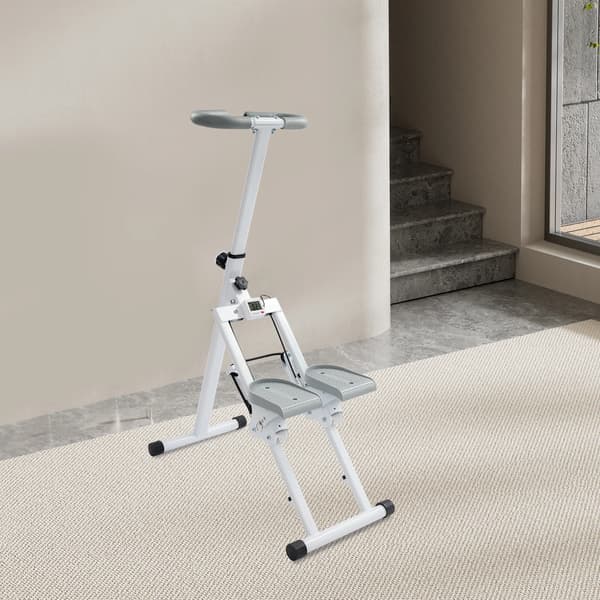 Trappmaskin, Justerbart Motstånd, Halkfria Pedaler,VIT