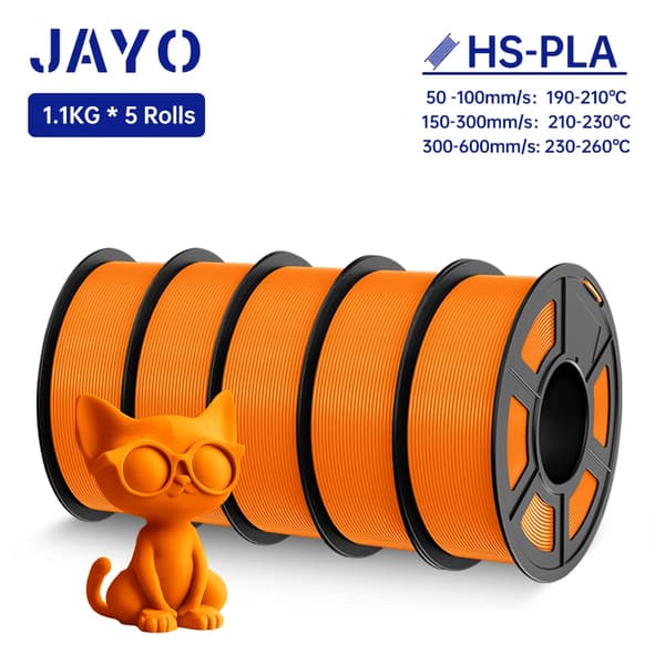 3D-skrivarfilament, hög hastighet, förbättrad fluiditet,HS-PLA Orange